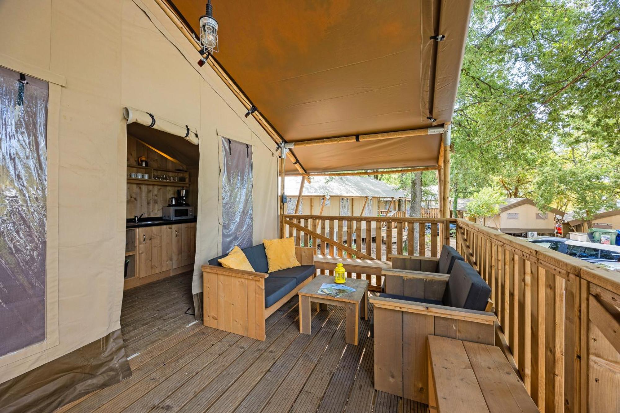 Easyatent Safari Tent Bijela Uvala Mugeba Rum bild