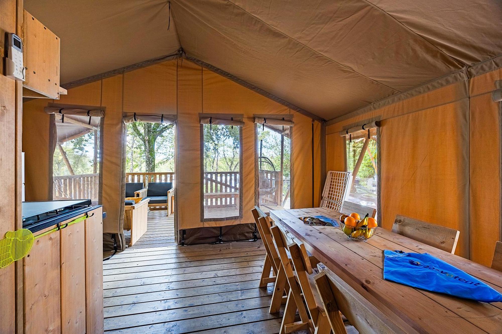 Easyatent Safari Tent Bijela Uvala Mugeba Rum bild