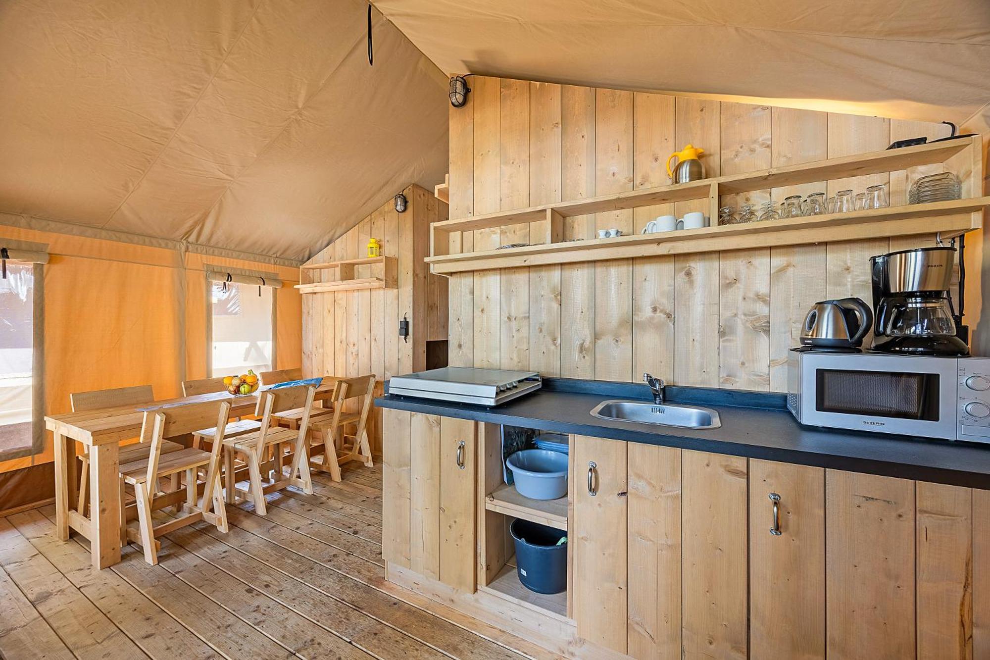 Easyatent Safari Tent Bijela Uvala Mugeba Rum bild